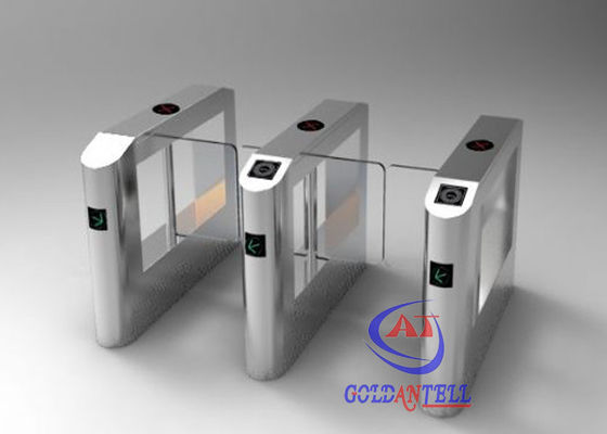 Sliding Baffle security turnstiles with alarming equipment and direction indicating