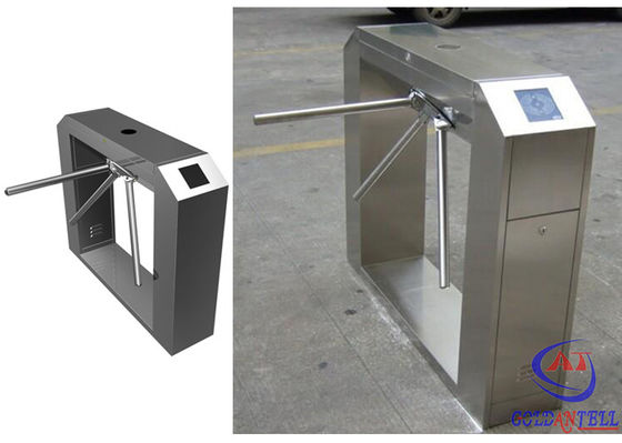 Security Waist Height Turnstile Barrier Gate For Access Control System