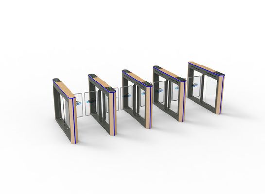 High Security Pedestrian Facial Recognition Wing Gate Turnstile Manufacturer