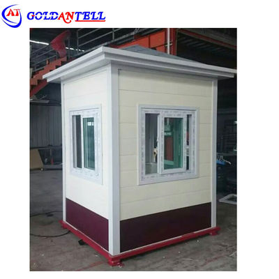 Luxury Portable Security Booth 1500x2400mm Steel Industrial Design