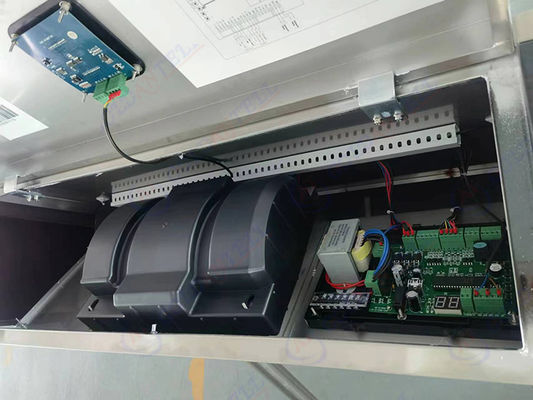 Automatic Half Height Turnstile Gate with Stainless Steel 304 IP54 Protection and 0.4s Barrier Open/Close Time