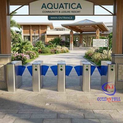 Rainproof All-weather Access Hub Facial Geometry 2D Code Optical Imager for Leisure Resorts and Open-air Campsite Access CE