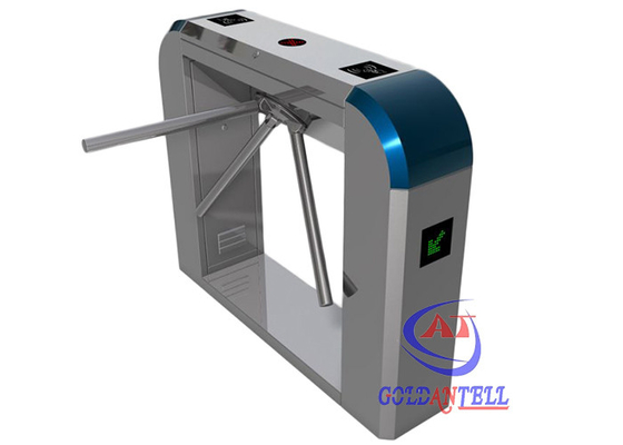 Silver Color TTripod Turnstile Gate SUS Security Three Metal Rods 110~240 V AC