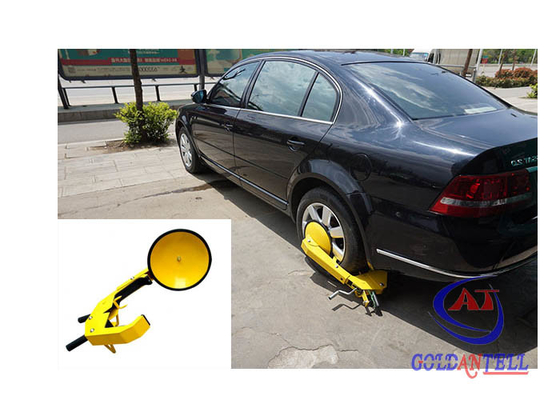 Parking Enforcement 2.5mm Steel IP54 Vehicle Wheel Lock