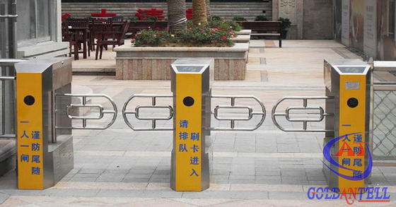 Thermostat System Swing Turnstile Gate Fingerprint Access Control Bridge