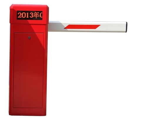 Durable and Rustproof LED Display Boom Barrier Gate For Outdoor And Indoor