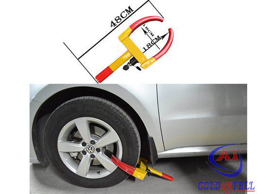 Security Anti theft vehicle wheel clamps , Parking wheel locks for cars