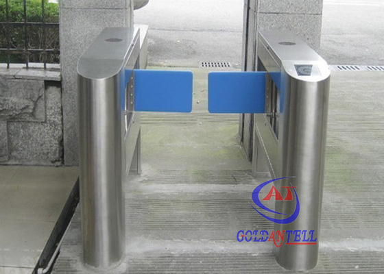 Long lifespan Swing Barrier Gate , remote control Speed Gate Systems with IR indicating system