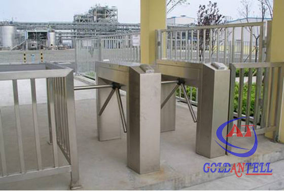 Entry Semi Auto Access Control Subway Turnstyle Mechanism Cusotmize