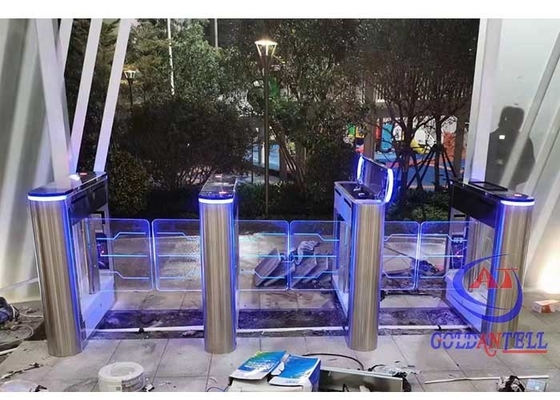 메트로를 위한 3 / 이상 레인 타임즈 지 참석 자동 개찰구 지문 감식기