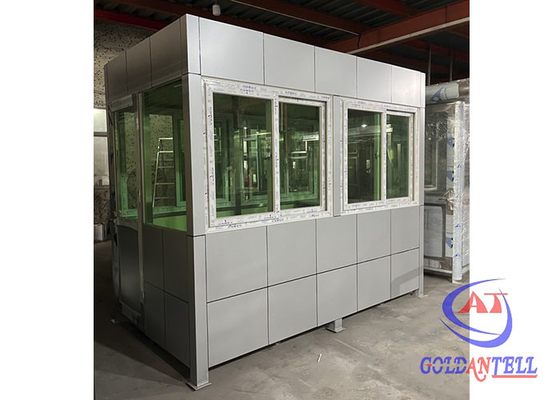 Portable Security Guard Booths , Outdoor House Stainless Steel Guard