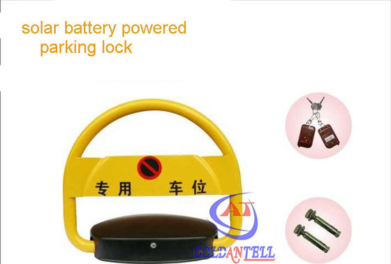 Solar And Battery Powered Car Parking Locks , parking space lock Remote