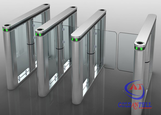 RFID 카드 지문 독자는 관저와 사무실 건물을 위한 장애물 게이트를 흔듭니다