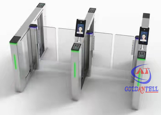 초인종 경보 Fastlane 십자형 회전식 문 사무실을 위한 무브러시 자동 귀환 제어 장치 모터 지문 스캐너