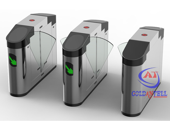 은행 / 호텔에 대한 자동 지문 회전식 십자문 소동 장애물 게이트 RFID 접근 제어