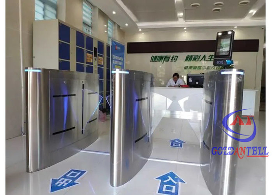 학교 체육관을 위한 옥외 RS485 RFID 똑똑한 문 플랩 장벽 체계