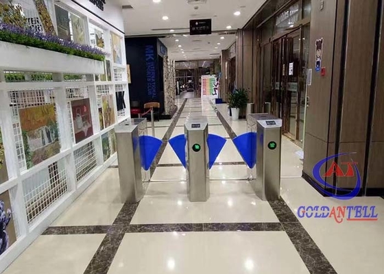 1 아웃 자동 플랩 배리어 NFC 접근 제어 회전식 십자문 게이트 고속도 통과에서 1