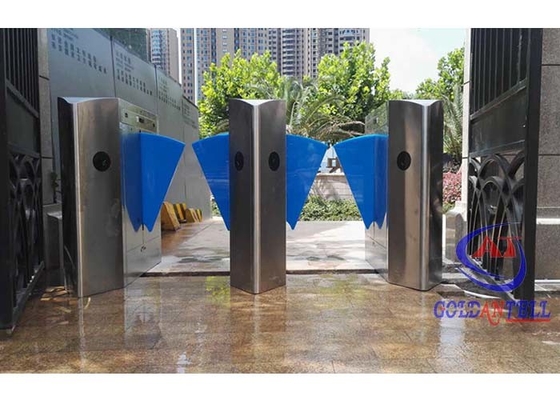 공원을 위한 생물 측정 RFID 자동적인 플랩 장벽 문 고속 주문을 받아서 만들어진 크기
