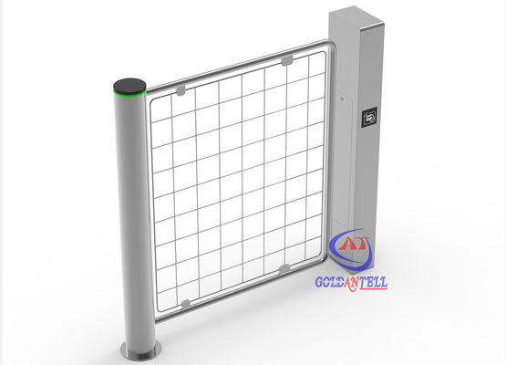 Intelligent Swing Barrier Gate with Face and Temperature Recognition for Supermarket