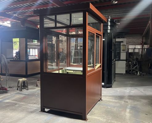 Color Steel Fully Epuipment Integral Ticketing Booth with Customizable Design & Color