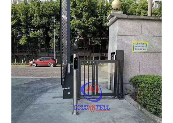 박형 현명한 표면 바코드는 상업적 주차장을 위한 아드베르티싱 장비 회전식 십자문을 확인합니다