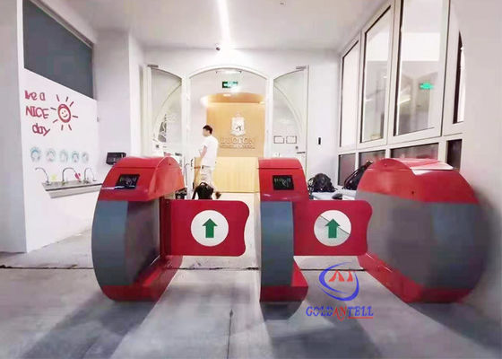 Customized LANE Width 600-900mm Facial Recognition Semi Automatic Turnstile with 1200*280*1000mm Dimensions