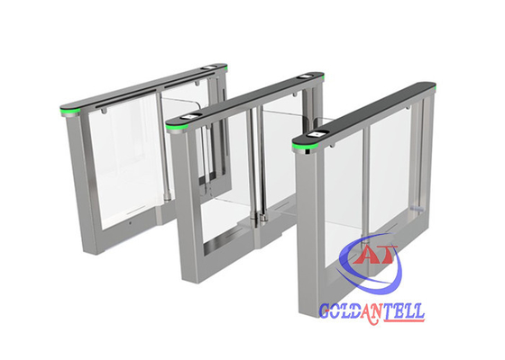 얼굴 인식 RFID 액세스 기능이 있는 SS304 보안 스윙 게이트