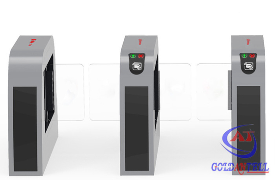 DC 붓을 쓸 필요가 없는 자동화된 자동 회전식 십자문 게이트 RFID 접근 제어 회전식 십자문