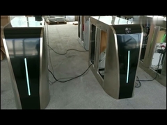 무거운 흐름 전자 플래프 턴스틸 보안 게이트 장벽 DC 브러시리스 모터