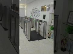 높은 안전성 304 SS 안티 칩 낮은 소음 얼굴 인식 E 게이트 공공 건물