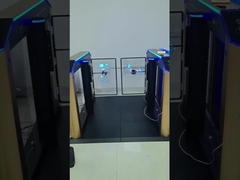 고 보안 보행자 얼굴 인식 날개 게이트 턴스타일 제조업체