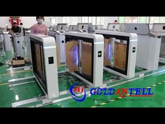 GAT-622 맞춤형 색상 화이트 스윙 턴스타일 속도 게이트 양방향