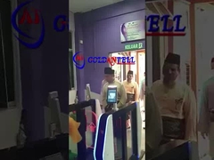 GAT-651 사용자 정의 OEM ODM 보안 턴스타일 게이트 속도 스윙 턴스타일 게이트 체육관 영화 학교