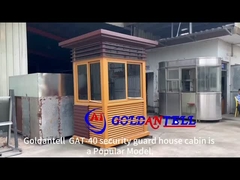 모양의 강철 구조 안전 객실 맞춤형 크기 및 색상 열 단열 환경 친화적