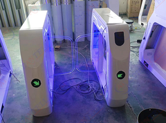 사용자 지정 로고 색상 사용 가능 고 보안 304 스테인레스 스틸 안티 칩 스윙 장벽 문